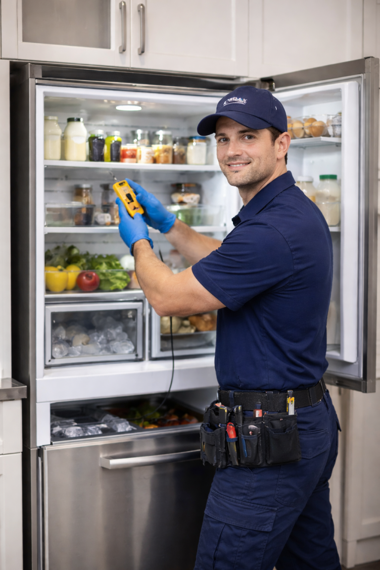 Bosch buzdolabı bakımı sırasında iç temizlik işlemi