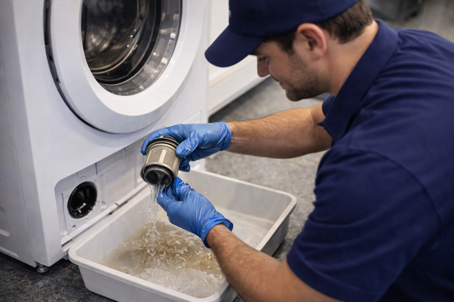 bosch çamaşır makinesi su boşaltmıyor